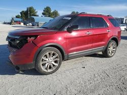 Salvage cars for sale at Prairie Grove, AR auction: 2015 Ford Explorer XLT