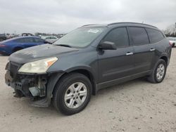 Salvage cars for sale from Copart Houston, TX: 2011 Chevrolet Traverse LS