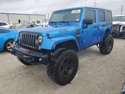 Jeep salvage cars for sale: 2016 Jeep Wrangler Unlimited Sport