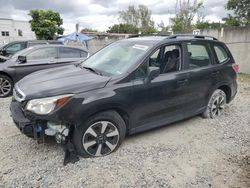 Subaru Forester salvage cars for sale: 2017 Subaru Forester 2.5I