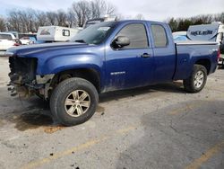 Salvage trucks for sale at Rogersville, MO auction: 2013 GMC Sierra K1500 SLE