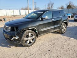 Salvage cars for sale at Oklahoma City, OK auction: 2012 Jeep Grand Cherokee Overland