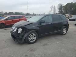 Ford Edge SE salvage cars for sale: 2007 Ford Edge SE