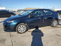 Vehiculos salvage en venta de Copart Grand Prairie, TX: 2017 Toyota Corolla L