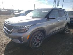 Salvage cars for sale at Elgin, IL auction: 2021 KIA Seltos SX