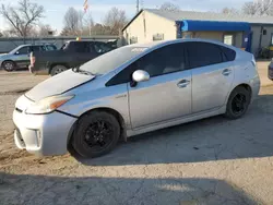 Vehiculos salvage en venta de Copart Wichita, KS: 2012 Toyota Prius