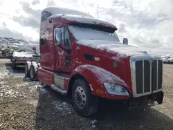 Salvage trucks for sale at Farr West, UT auction: 2013 Peterbilt 587