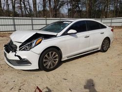 Salvage cars for sale at Austell, GA auction: 2017 Hyundai Sonata Sport