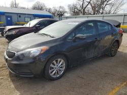 Salvage cars for sale at Wichita, KS auction: 2016 KIA Forte LX