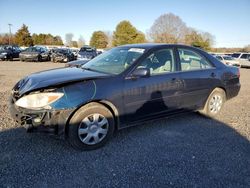 Toyota Camry LE salvage cars for sale: 2004 Toyota Camry LE