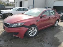 Salvage cars for sale from Copart Savannah, GA: 2012 KIA Optima EX