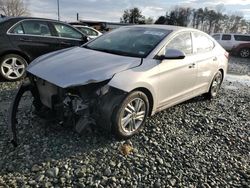 Salvage cars for sale from Copart Mebane, NC: 2020 Hyundai Elantra SEL