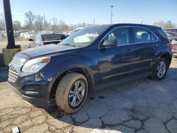 Salvage cars for sale from Copart Fort Wayne, IN: 2017 Chevrolet Equinox LS