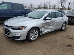 Chevrolet salvage cars for sale: 2021 Chevrolet Malibu LT