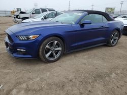 Salvage cars for sale at Chicago Heights, IL auction: 2016 Ford Mustang