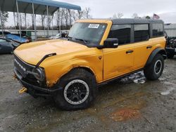 Salvage cars for sale at Spartanburg, SC auction: 2022 Ford Bronco Base