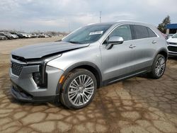 Salvage cars for sale from Copart Woodhaven, MI: 2024 Cadillac XT4 Premium Luxury