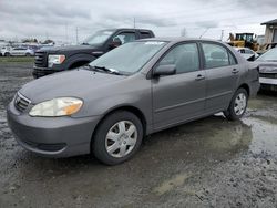 Salvage cars for sale from Copart Eugene, OR: 2007 Toyota Corolla CE