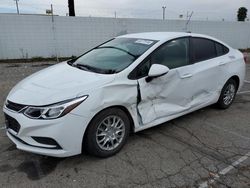 Salvage cars for sale at auction: 2018 Chevrolet Cruze LS