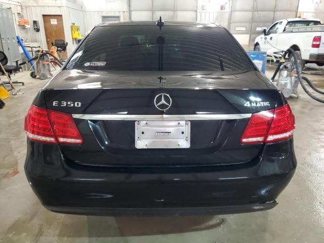 2014 Mercedes-Benz E 350 4matic