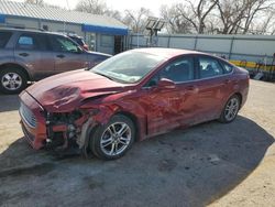 Vehiculos salvage en venta de Copart Wichita, KS: 2016 Ford Fusion SE Hybrid