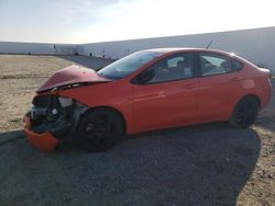 Salvage cars for sale from Copart Adelanto, CA: 2015 Dodge Dart SXT