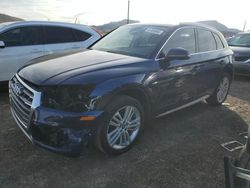 Salvage cars for sale at North Las Vegas, NV auction: 2018 Audi Q5 Premium Plus