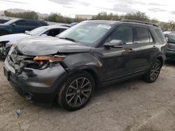 Salvage cars for sale from Copart Las Vegas, NV: 2015 Ford Explorer XLT
