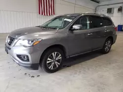 Salvage cars for sale at Lumberton, NC auction: 2020 Nissan Pathfinder SL