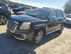 Salvage cars for sale from Copart Harleyville, SC: 2016 GMC Terrain Denali