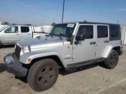 Salvage cars for sale at Van Nuys, CA auction: 2008 Jeep Wrangler Unlimited Sahara