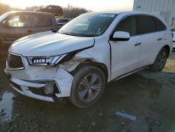 Salvage cars for sale at Windsor, NJ auction: 2019 Acura MDX