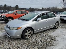 Salvage cars for sale at Candia, NH auction: 2006 Honda Civic EX