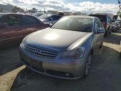 Salvage cars for sale at Martinez, CA auction: 2007 Infiniti M35 Base