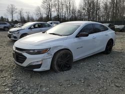 Chevrolet Malibu LT salvage cars for sale: 2021 Chevrolet Malibu LT