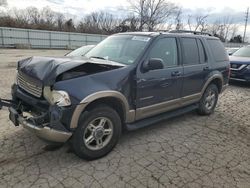 Ford Explorer salvage cars for sale: 2002 Ford Explorer Eddie Bauer