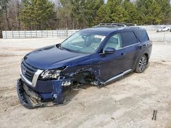 Salvage cars for sale at Gainesville, GA auction: 2022 Nissan Pathfinder Platinum