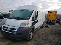 Salvage cars for sale from Copart Glassboro, NJ: 2018 Dodge RAM Promaster 2500 2500 High