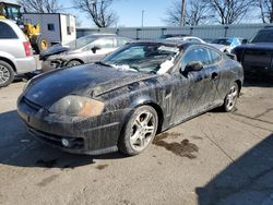 Salvage cars for sale at Moraine, OH auction: 2004 Hyundai Tiburon GT