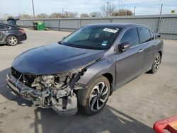 Honda salvage cars for sale: 2016 Honda Accord EX