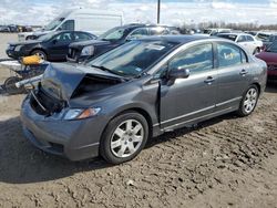 Salvage cars for sale from Copart Indianapolis, IN: 2010 Honda Civic LX