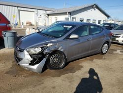 Salvage cars for sale from Copart Pekin, IL: 2013 Hyundai Elantra GLS