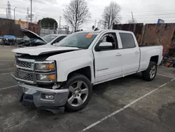 Salvage cars for sale from Copart Wilmington, CA: 2015 Chevrolet Silverado C1500 LT