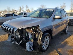 Salvage cars for sale from Copart Bridgeton, MO: 2018 Jeep Cherokee Latitude