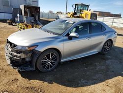 Salvage cars for sale from Copart Bismarck, ND: 2021 Toyota Camry SE