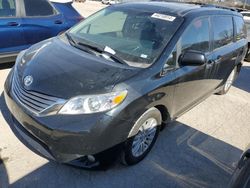 Salvage cars for sale at Bridgeton, MO auction: 2017 Toyota Sienna XLE