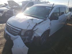 Salvage cars for sale from Copart Elgin, IL: 2011 Honda Odyssey EXL