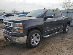 Salvage cars for sale from Copart Houston, TX: 2015 Chevrolet Silverado C1500 LTZ