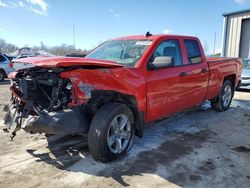 Salvage cars for sale from Copart Duryea, PA: 2018 Chevrolet Silverado K1500 Custom