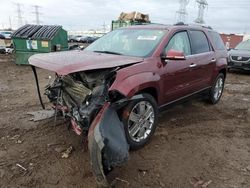 Salvage cars for sale from Copart Elgin, IL: 2017 GMC Acadia Limited SLT-2